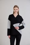 Sortie CollectionTriko Garnili Sweatshirt Siyah