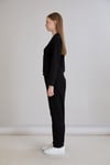 Sortie CollectionTriko Garnili Sweatshirt Siyah
