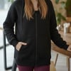 Sortie CollectionÜç İplik Kanguru Cepli Oversize Sweatshirt Siyah