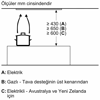 Bosch DBB85CC60 Serie 4 Tam Entegre 80 Cm Cam Davlumbaz