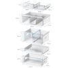 Bosch KGP76AWC0N Serie 8 C Enerji Sınıfı 526 Lt Alttan Donduruculu Buzdolabı
