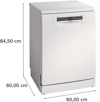 Bosch SMS4IKW62T Serie 4 D Enerji Sınıfı 6 Programlı 13 Kişilik Bulaşık Makinesi