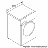 Bosch WGA244Z0TR Serie 4 A Enerji Sınıfı 9.0 Kg 1400 Devir Çamaşır Makinesi
