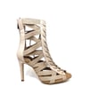HIGH HEELS BEJ KADIN DANS AYAKKABISI