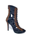HIGH HEELS LEOPAR KADIN DANS BOTU
