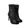 HİGH HEELS SİYAH KADIN DANS BOTU