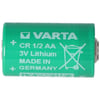 1 baskı lehim tırnağı ile Varta CR1 / 2AA lityum pil 6127