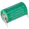 1 baskı lehim tırnağı ile Varta CR1 / 2AA lityum pil 6127