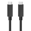 100W'a kadar USB-C PD şarj ve senkronizasyon kablosu, siyah