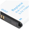 1100mAh ile Samsung SLB-1137D pil için uygun pil