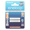 2 Panasonic eneloop AAA Mikro BK-4MCCE NiMH pil