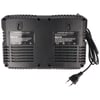 2 yuvalı Makita DC 18 RD çift hızlı şarj cihazı 1-2 Li-ion, NiMH piller için 7,2 volt ila 18 volt, USB çıkışlı