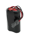 2x 3.6V depolama bataryası 2x SL360 / 131 / NUM 2xS1P1, 1420360131 - 2600 mAh için uygun