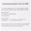2x USB portlu soket, 2.0A koruyucu kontak soketi 16A