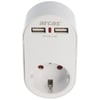 2x USB portlu soket, 2.0A koruyucu kontak soketi 16A