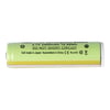 3400mAh ve kendi koruma devresi ile Panasonic 18650 Li-ion pil, yaklaşık 68 x 18mm