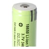 3400mAh ve kendi koruma devresi ile Panasonic 18650 Li-ion pil, yaklaşık 68 x 18mm