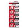 5 adet CR1220 lityum pil IEC CR1220, maks. 3 volt. 38mAh, 12x2mm