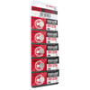 5 adet CR1220 lityum pil IEC CR1220, maks. 3 volt. 38mAh, 12x2mm