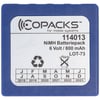800mAh pil HBC radyo FUB 3A pil BA203060, BA222060, 6 volt 730mAh için uygun