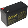 9Ah, 6.3mm Faston Tab 250 ile Kung Uzun WP1236W 12Volt 36W kurşun pil