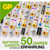 A76 (LR44) GP alkalin düğme pil 1.5V 5 adet