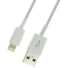 Apple iPhone 7, 6, 5, iPad 2,3 ve Lightning konektörlü cihazlar için USB senkronizasyon ve şarj kablosu