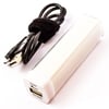 Beyaz bir muhafazada 2200mAh ile Powerbank Li-ion pil