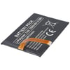 Blackberry Classic, Li-Polimer, 3.8V, 2500mAh, 9.5Wh, dahili, aletsiz pil