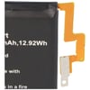 Blackberry Passport, Li-Polymer, 3.8V, 3400mAh, 12.9Wh, dahili, aletsiz pil