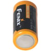 CR123 3.7 volt, min 700mAh, tipik olarak 760mAh, maks. 820mAh, AkkuShop taşıma kutusu ile 35x16mm kapasite