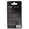 CR123 A Li-ion pil şarj edilebilir 3,7 volt min. 700mAh, tipik olarak 760mAh, maks. 820mAh, AkkuShop taşıma kutusuyla 35x16mm