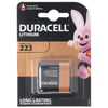 Duracell fotoğraf pili CR-P2 CRP2 Ultra DL223 Lityum 6V, 1 blisterde 1400mAh