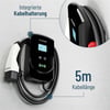 E-araç şarj istasyonu, RFID fonksiyonlu wallbox tip 2, ayarlanabilir şarj akımları, e-araçların hızlı şarj edilmesi için e-arabalar için 11 KW wallbox