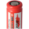 Efest IMR 14430 600mAh 3.6V - pozitif kutup düz 3.7V Li-ion pil, boyutlar 42.63x14.4mm