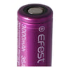 Efest Mor IMR 18650 3000mAh 3.6V - 3.7V min. 2900mAh tip 3000mAh maksimum 35A akım teslimi (düz üst)