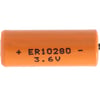 ER10280 LiSOCl2 pil 3,7 Volt 1,68 Wh 450mAh, boyutlar yaklaşık 28 x 10mm
