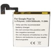 Google Pixel 3a, Li-Polimer, 3.85V, 3000mAh, 11.6Wh, dahili, aletsiz pil