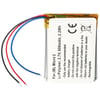 JBL Micro 2, Li-Polimer, 3.7V, 600mAh, 2.2Wh, dahili, aletsiz pil