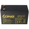 Kung Uzun WP7.2-12A 12Volt 7.2Ah Faston 6.3mm fiş kontakları