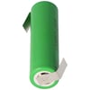 LG INR18650MJ1 - 3500mAh 3.6V - 3.7V, 10A Li-ion pil + lehim etiketi Z