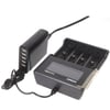 Li-ion 3.6V - 3.7V ve NIMH 1.2V pil için Xtar VC4SL QC3.0 hızlı şarj cihazı, güç kaynağı olmadan
