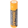 Li-ion pil 18650, USB şarj fonksiyonu ile çoklu korumalı, 70x18.6mm AccuCell AccuSafe ile 1 adet