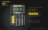 Li-Ion piller için Nitecore UMS4 USB hızlı şarj cihazı QC 2.0 uyumlu