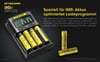 Li-Ion piller için Nitecore UMS4 USB hızlı şarj cihazı QC 2.0 uyumlu