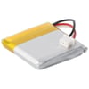 Li-polimer pil - 320mAh (3.7V) - kablosuz kulaklık için, kulaklıklar Logitech 533-000067, AHB472625PST, L / N: 1109, L / N: 1110'un yerini alır