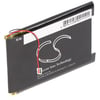 Li-polimer pil - 750mAh (3.7V) - MP3 çalarlar, Sony 1-756-763-11, 7Y19A60823, LIS1401 gibi müzik çalarlar için