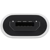 Mikro USB aygıtını USB-C kablosuyla bağlamak için USB 2.0 Micro-B - USB-C beyaz adaptörü