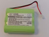 NiMH pil - 2200mAh (3.6V) - MP3 çalarlar, Robert Sports 210HCB3BMX gibi müzik çalarlar için