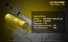 Nitecore 18650IMR Li-Ion pil 3100mAh / 35A, 2 parçadan oluşan set
